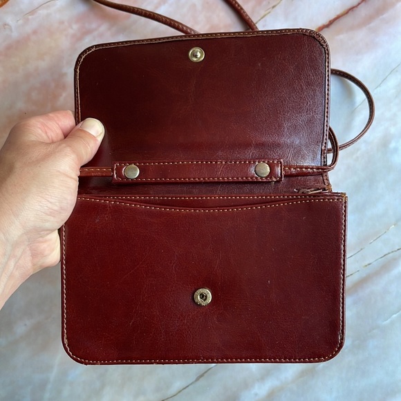 VINTAGE | Baite burgundy mini crossbody bag - Picture 10 of 10